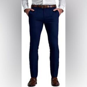 NWT LOUIS RAPHAEL 32 x 30 BLACK Unisex Pleated Tailored Cuffed Dressy Pants